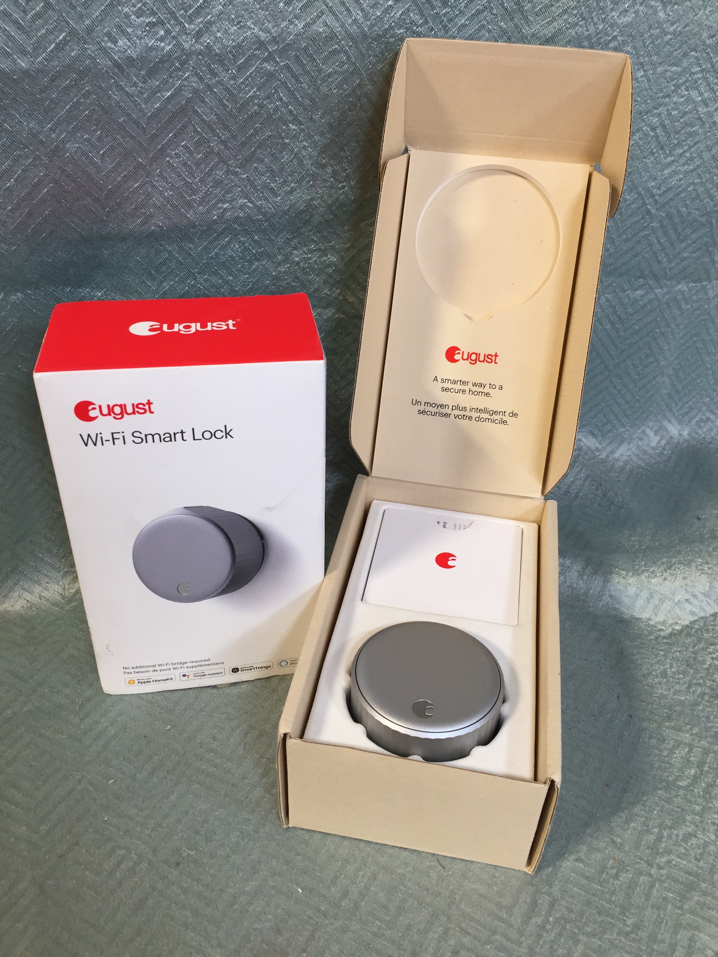 August WiFi Smart Lock 4th Generation - Silver - Pre-Owned (7615176671470)